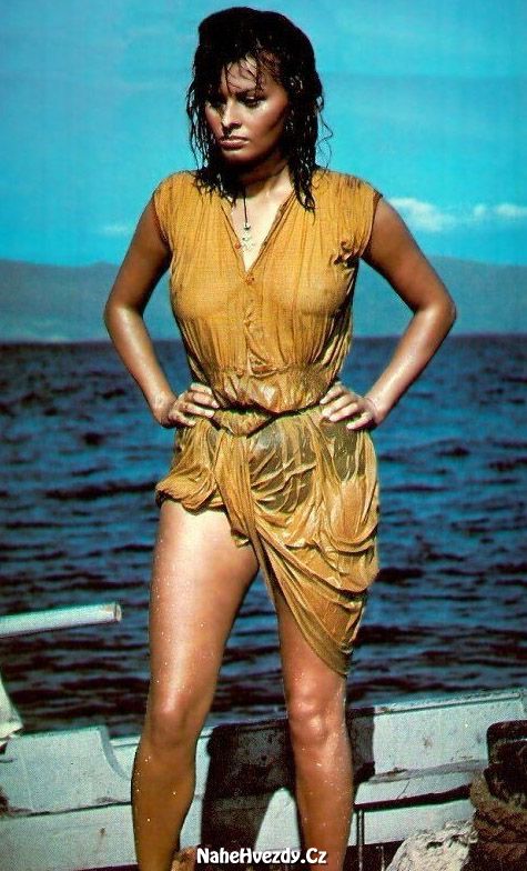 Nahá Sophia Loren. Fotka - 31